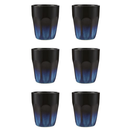 Caviar Midnight 250ml Porcelain Latte Cups