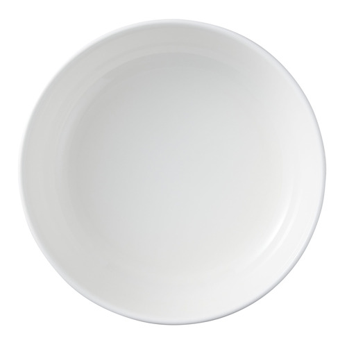 White Basics Diamonds Porcelain Serving Bowl