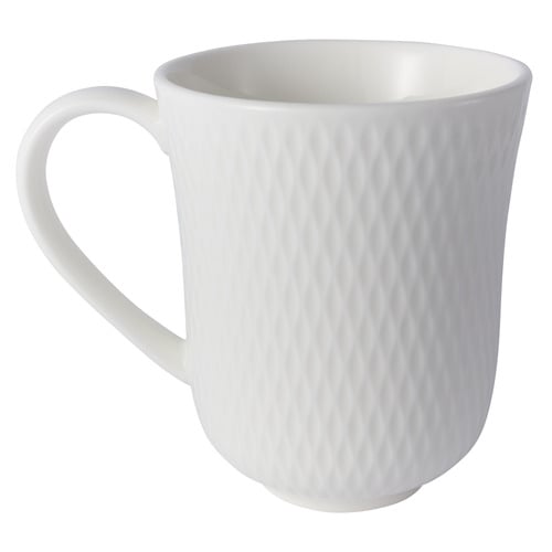 White Basics Diamonds 390ml Imperial Mugs