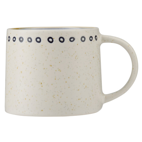 The Mug Club Indigo Blue Circle 330ml Stoneware Mugs