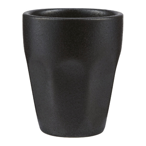 Caviar Black 90ml Porcelain Espresso Cups