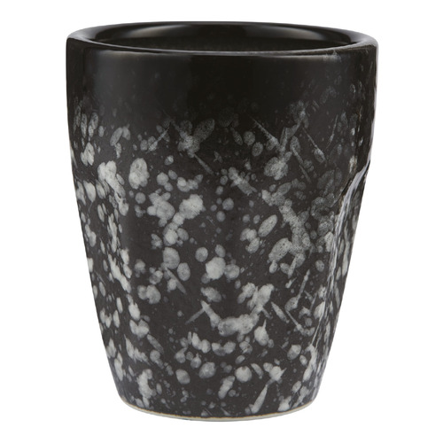 Caviar Granite 90ml Porcelain Espresso Cups