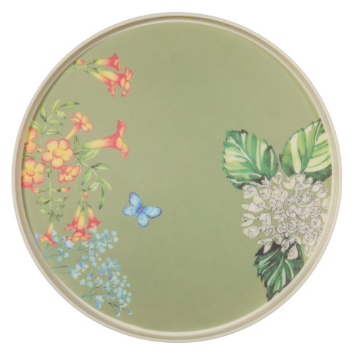 4 Piece Botanica 20cm Melamine Dinner Plates