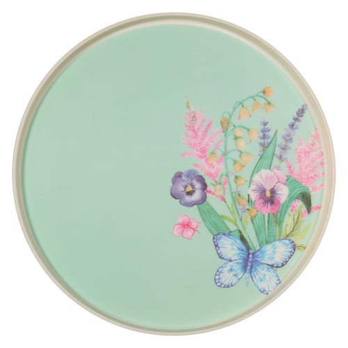 4 Piece Botanica 20cm Melamine Dinner Plates