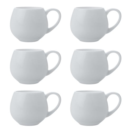 White Basics 120ml Porcelain Snug Mugs