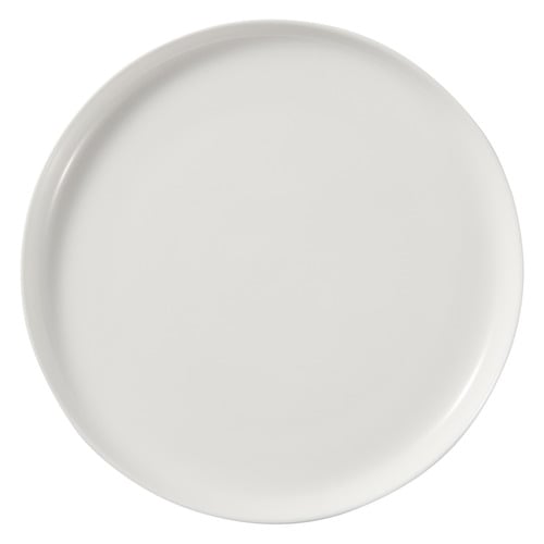 White Basics High Rim Plates