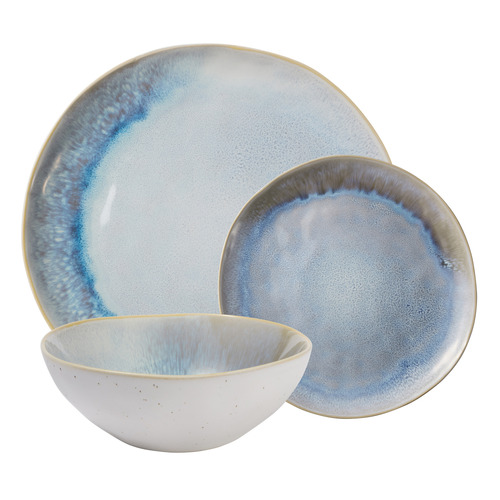 12 Piece Lunara Coupe Dinner Set