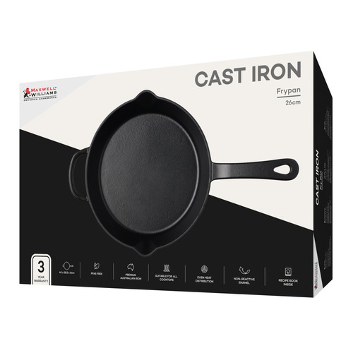 26cm Cast Iron Fry Pan