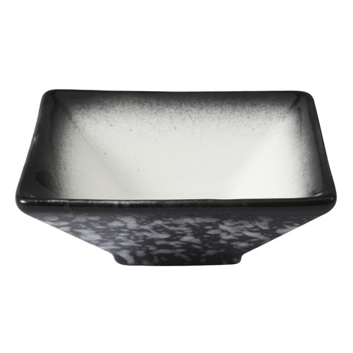 Granite Caviar Square Porcelain Sauce Bowls