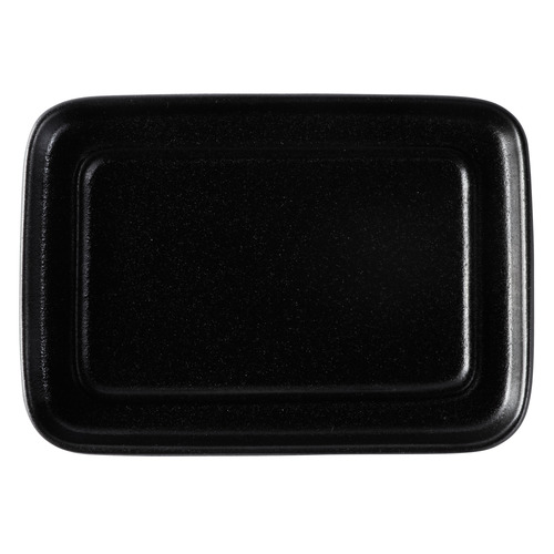 Black Caviar Porcelain Butter Dish