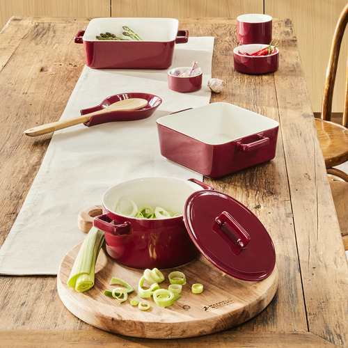 Epicurious Bordeaux Square Porcelain Baking Dish
