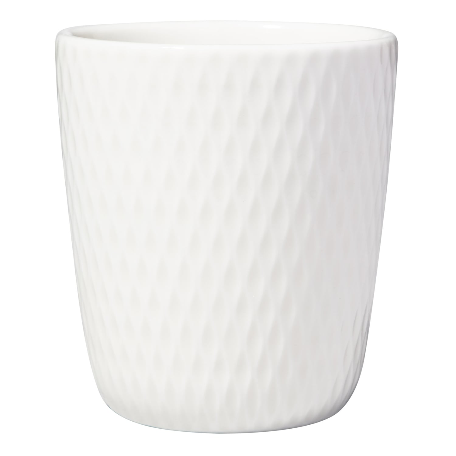 White Basics Diamonds 90ml Espresso Cups