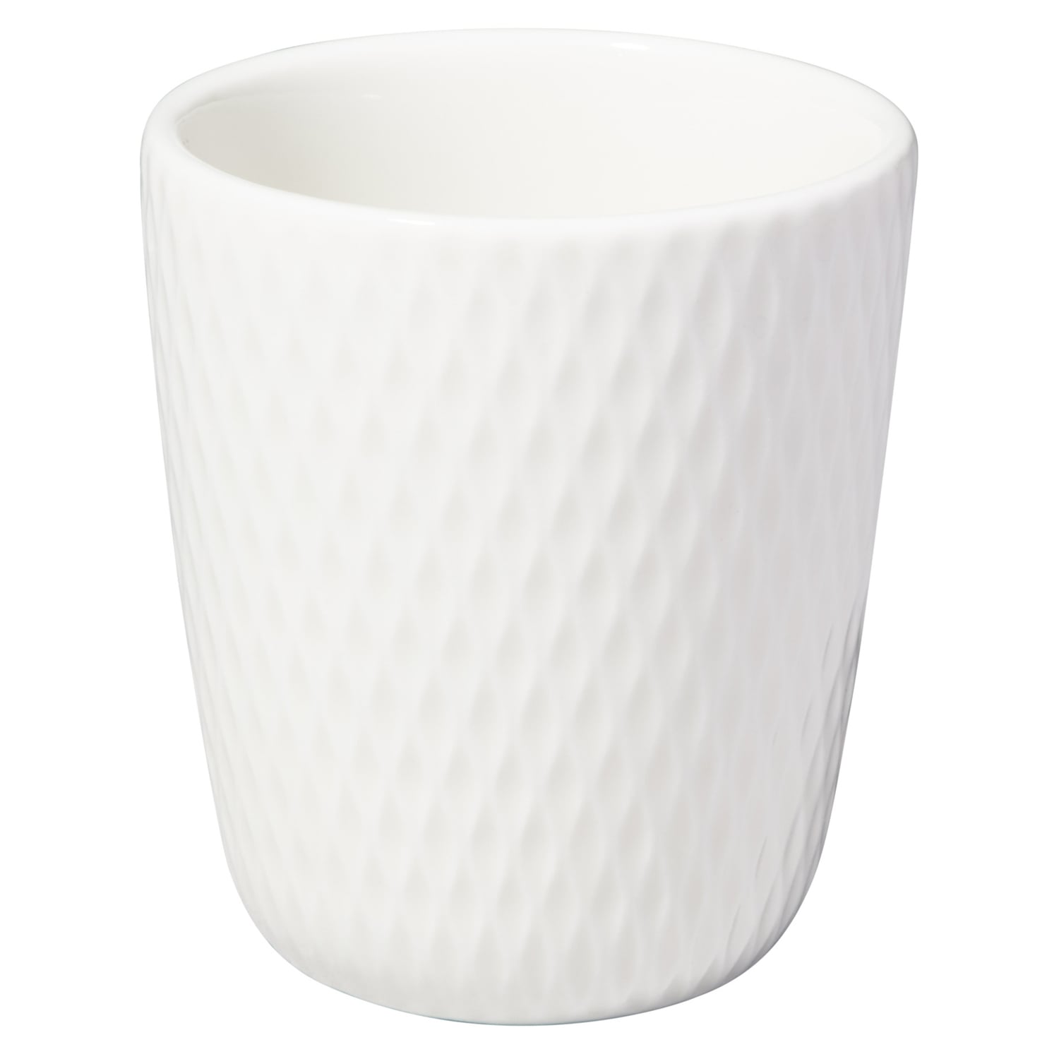 White Basics Diamonds 90ml Espresso Cups