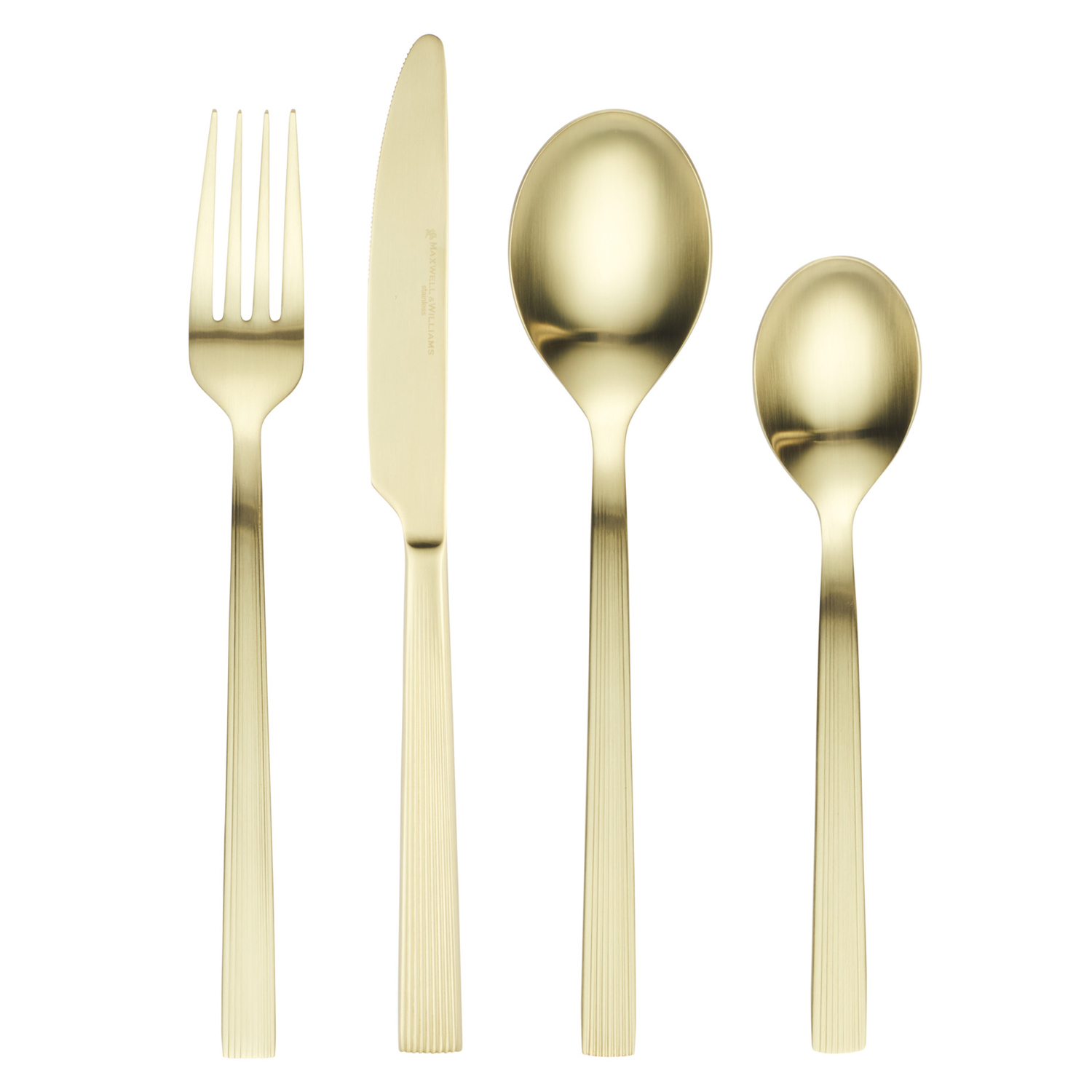 16 Piece Auroline Stainless Steel Cutlery Set