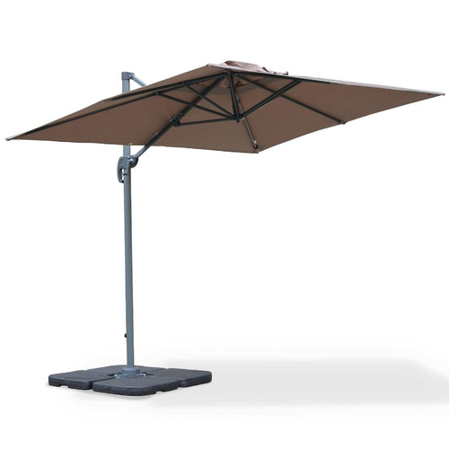 Lily's Patio 3 x 2m Marseille Cantilever Umbrella | Temple & Webster