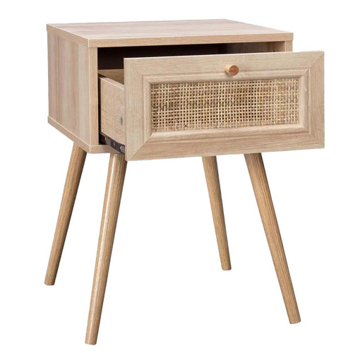 Rumen Rattan Cane Bedside Table | Temple & Webster