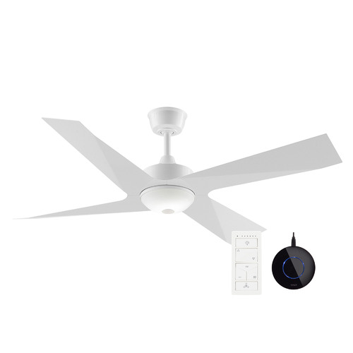 Modn 4 Blade Ceiling Fan with Bond Bridge & Light