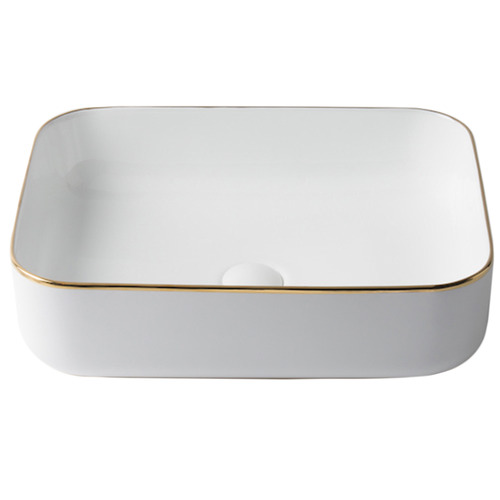 Small Kensington Rectangular Ceramic Basin