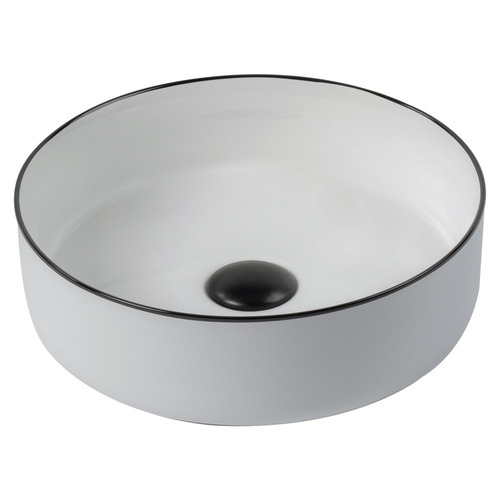 Montalto Round Contemporary Ceramic Basin