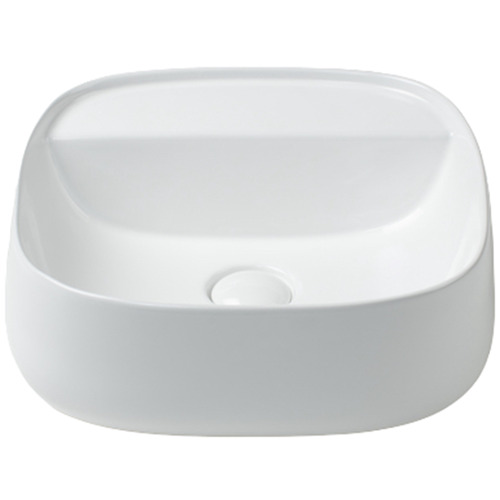 Hampton 420mm Gloss White Ceramic Wall Hung Basin