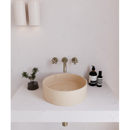 390mm Round Concrete Above Counter Basin