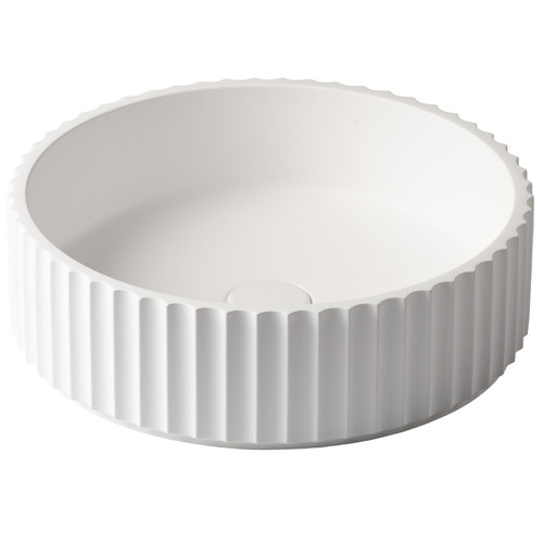 Concrete 400mm Round Above Counter Basin