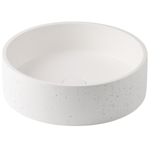 Concrete 390mm Round Above Counter Basin
