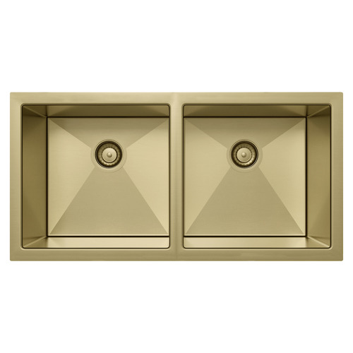 Henley 770mm Double Stainless Steel Kitchen Sink