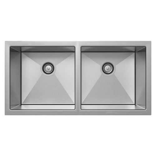 Henley 770mm Double Stainless Steel Kitchen Sink