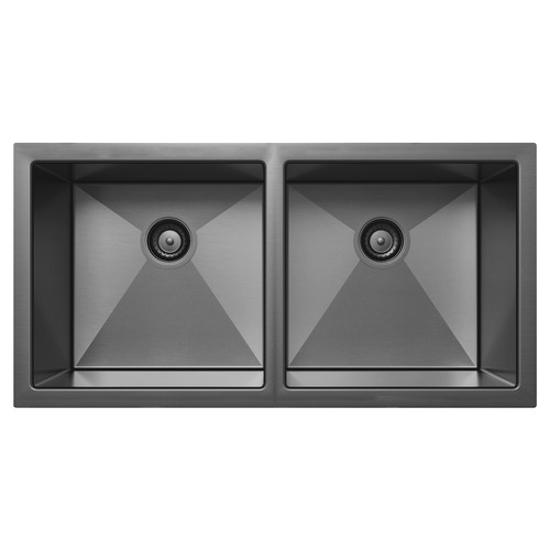 Henley 770mm Double Stainless Steel Kitchen Sink