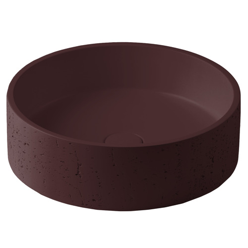 Concrete 390mm Round Above Counter Basin