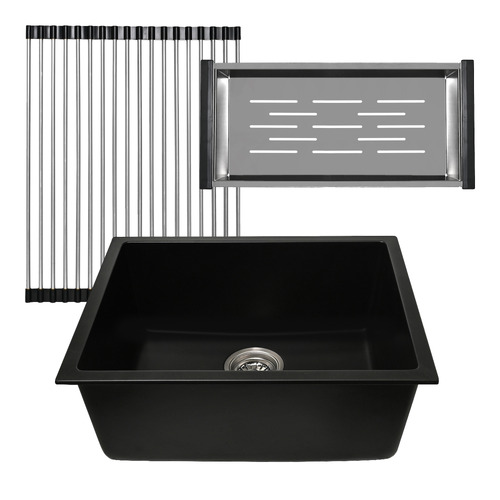Grange 550mm Single Granite Kitchen Sink Package