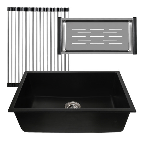 Grange 680mm Single Granite Kitchen Sink Package