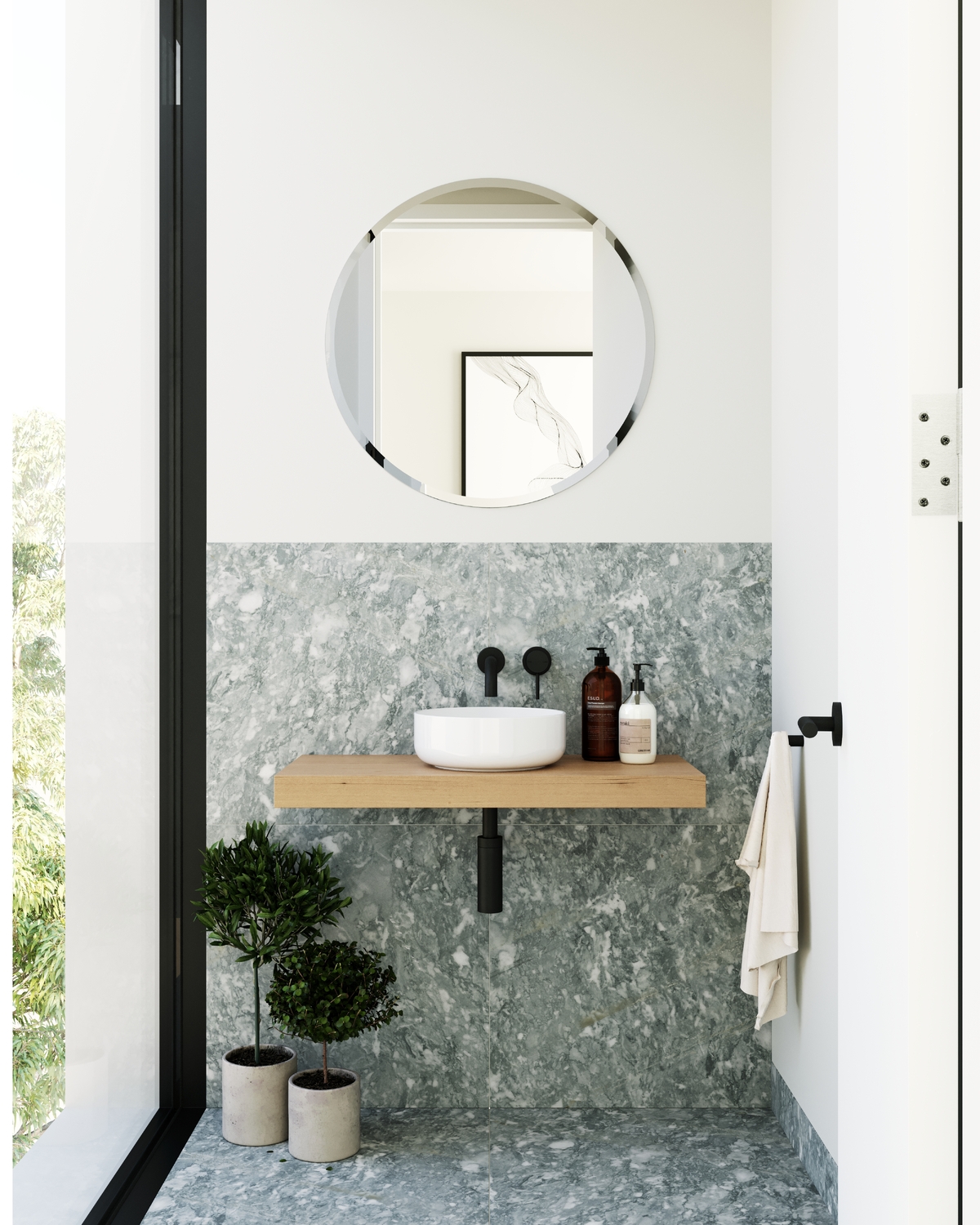 Amaroo 310mm Round Ceramic Above Counter Basin