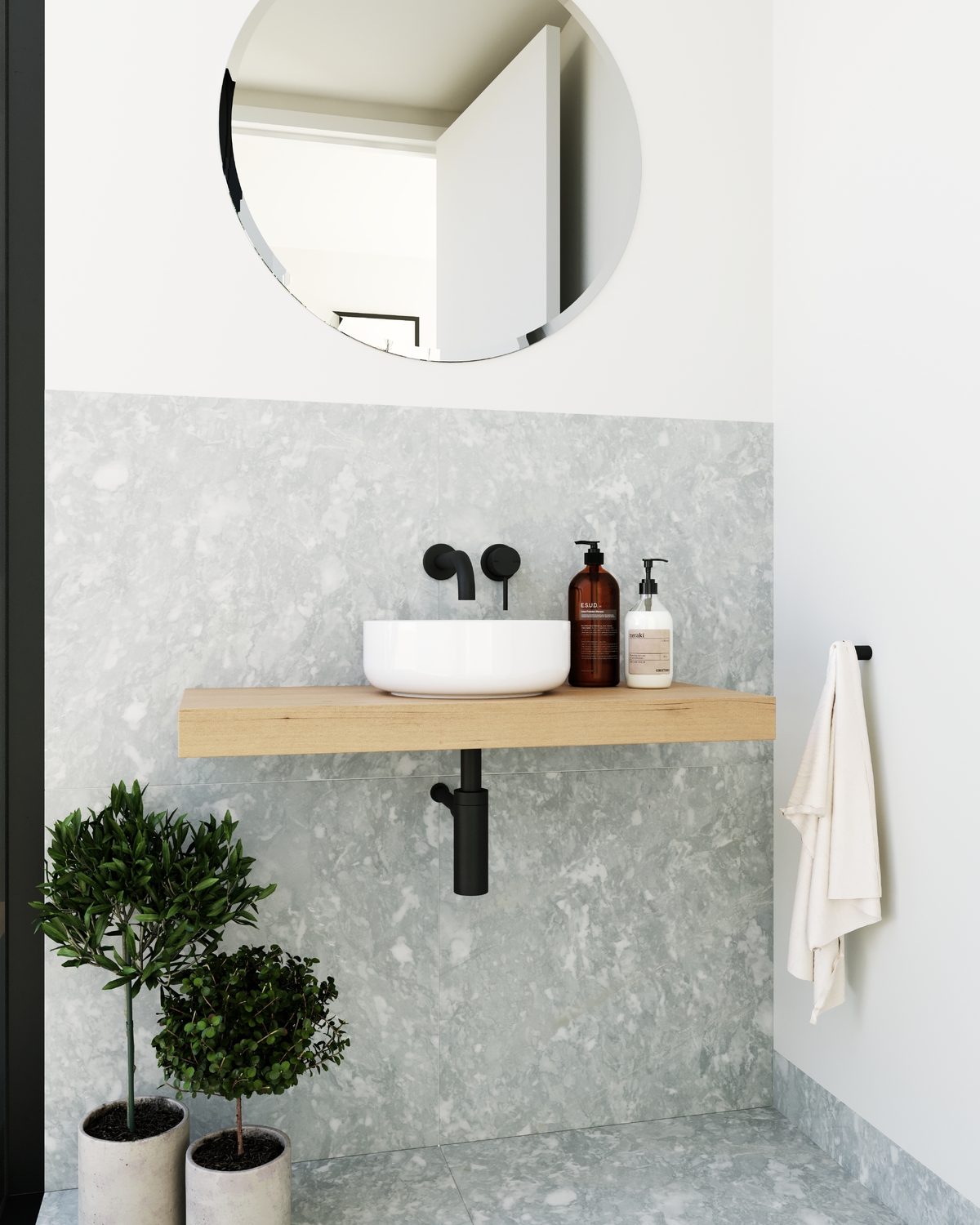 Amaroo 310mm Round Ceramic Above Counter Basin