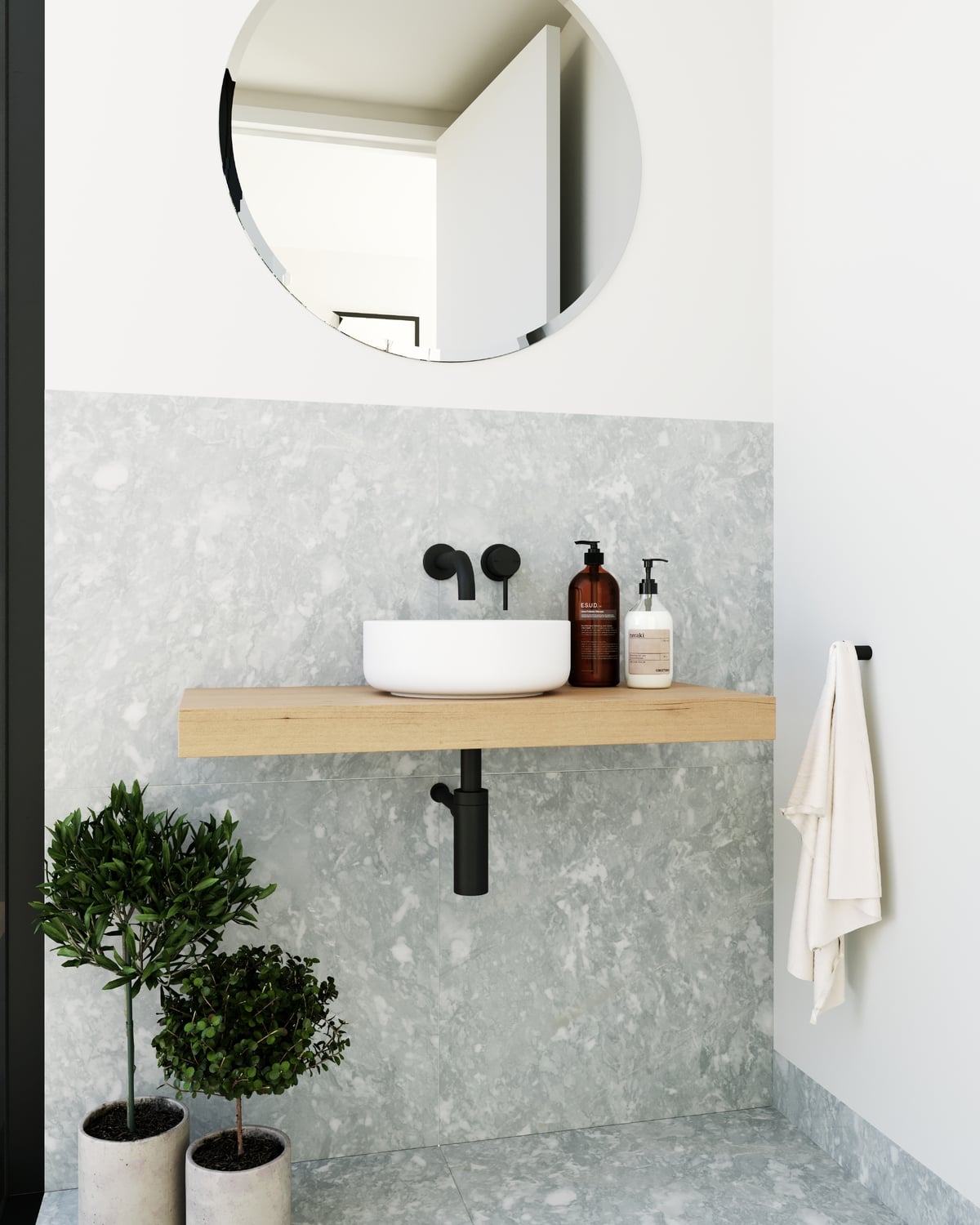 Amaroo 310mm Round Ceramic Above Counter Basin