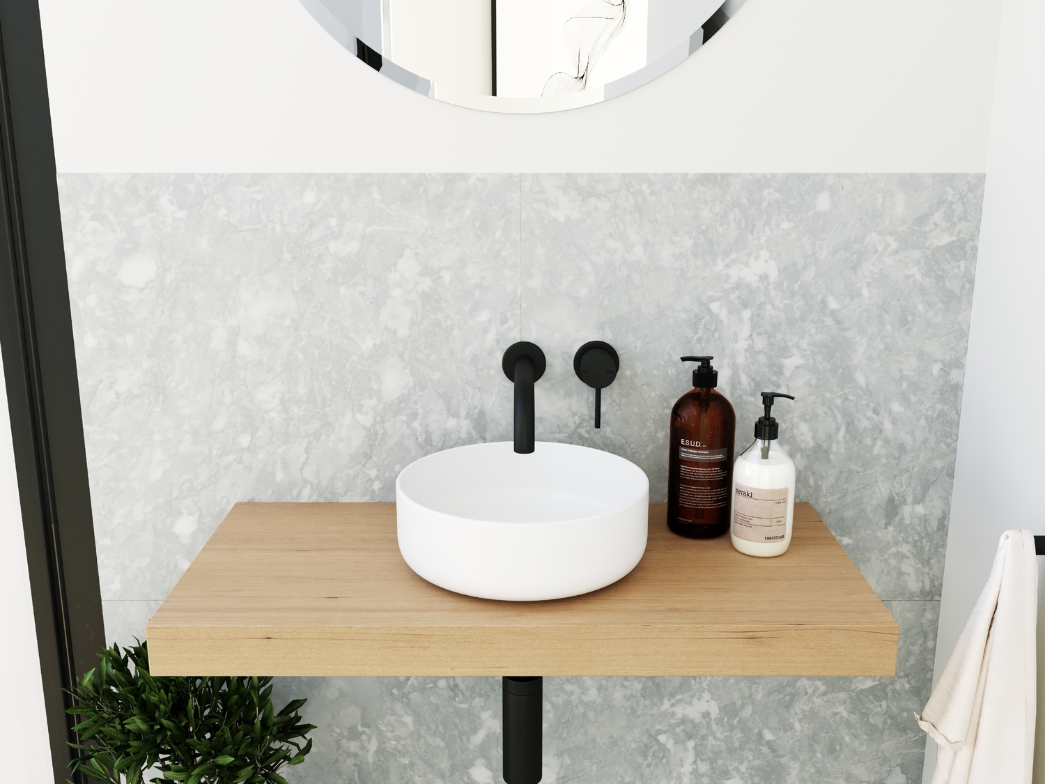 Amaroo 310mm Round Ceramic Above Counter Basin