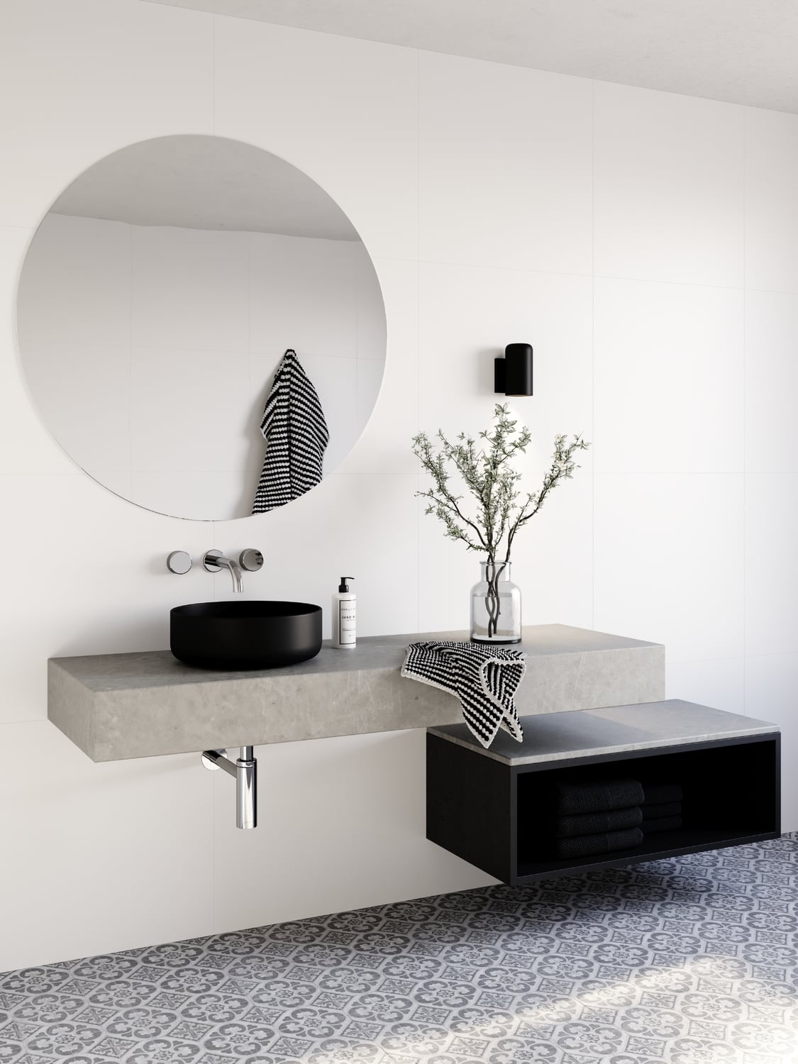 Amaroo 365mm Round Ceramic Above Counter Basin