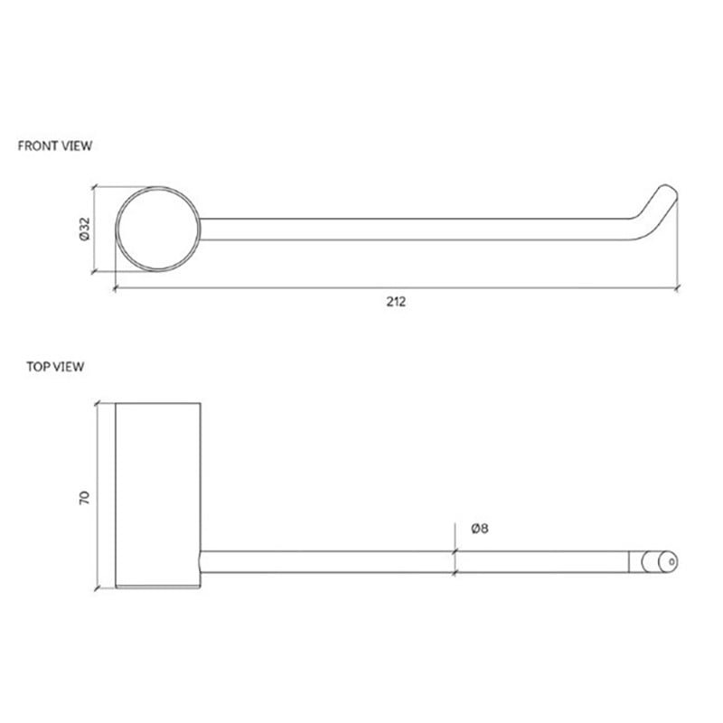 Ava Hand Towel Holder