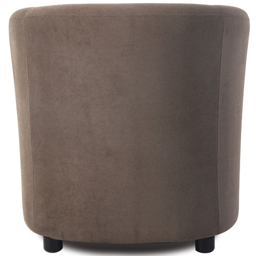 Brown Kobi Velvet Tub Chair