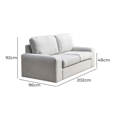 Sophia 2.5 Seater Boucle Sofa