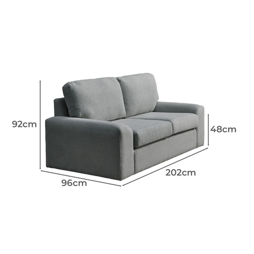Sophia 2.5 Seater Boucle Sofa