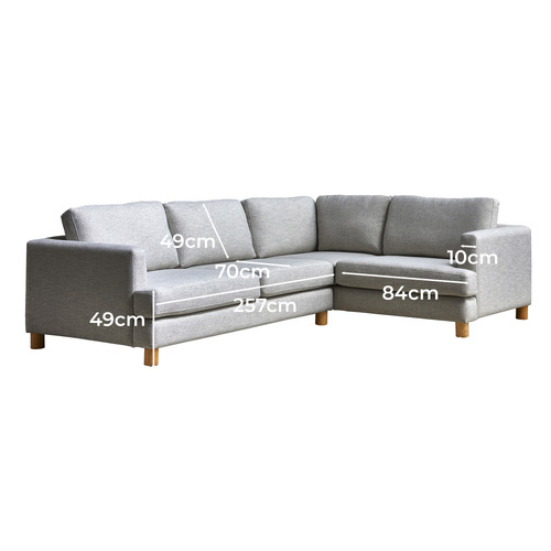 Madison 4.5 Seater Upholstered Sofa