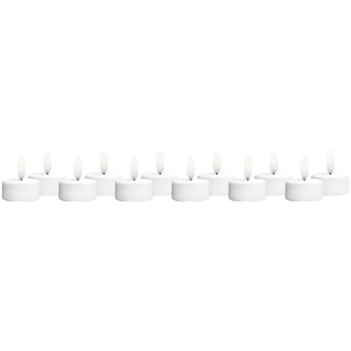 Nordic White Uyuni Remote Enabled LED Wax Tealights
