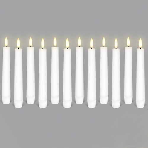 Uyuni Remote Enabled Paraffin Wax Taper Candles Temple & ster