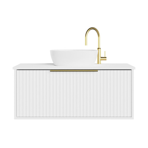 Blossom Matte White The Cove Wall Hung Vanity