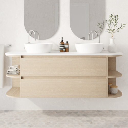 Avion 1500mm Wall Hung Double Vanity