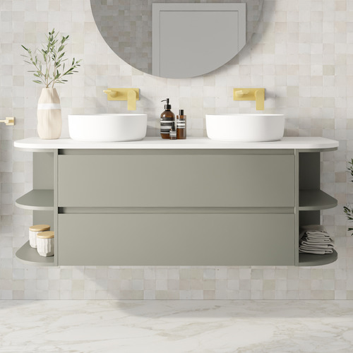 Avion 1500mm Wall Hung Double Vanity