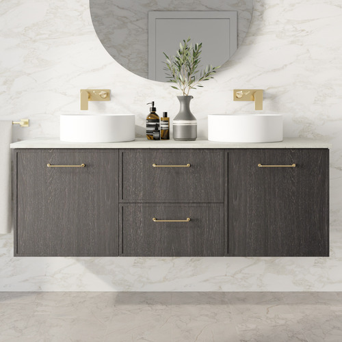 Hamilton 1500mm Wall Hung Double Vanity