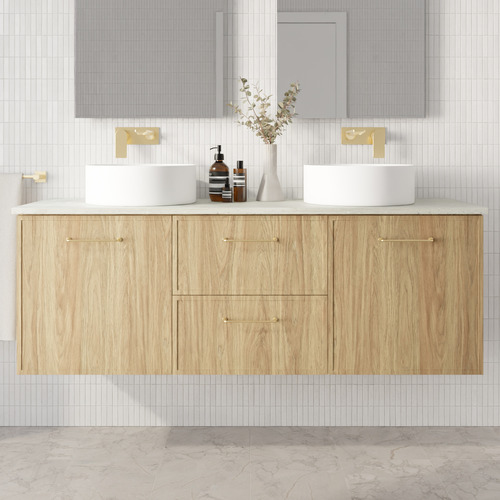 Hamilton 1500mm Wall Hung Double Vanity